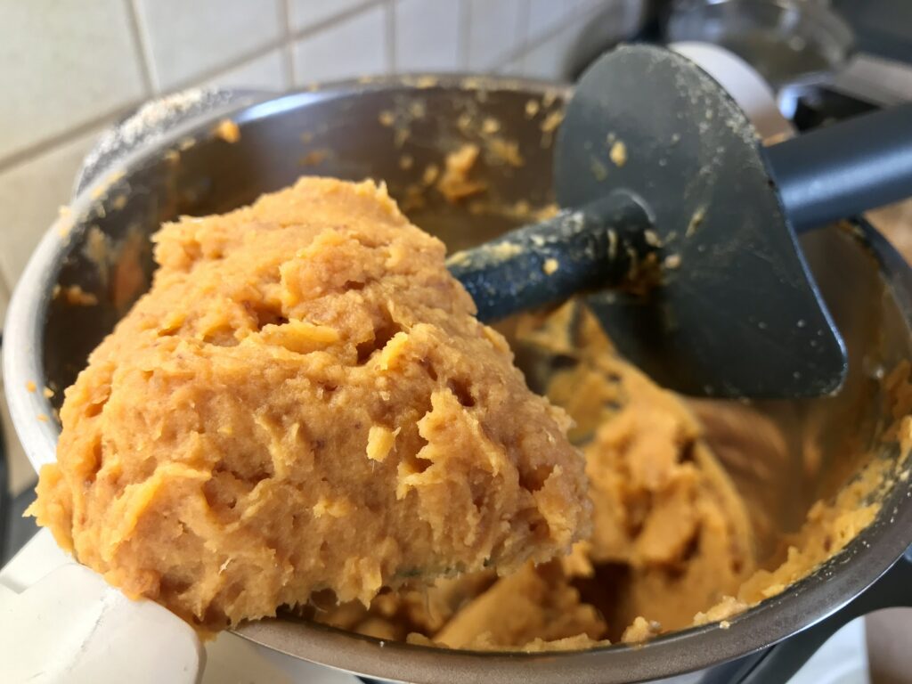 Schokoladige Süßkartoffel Brownie Bites vegan